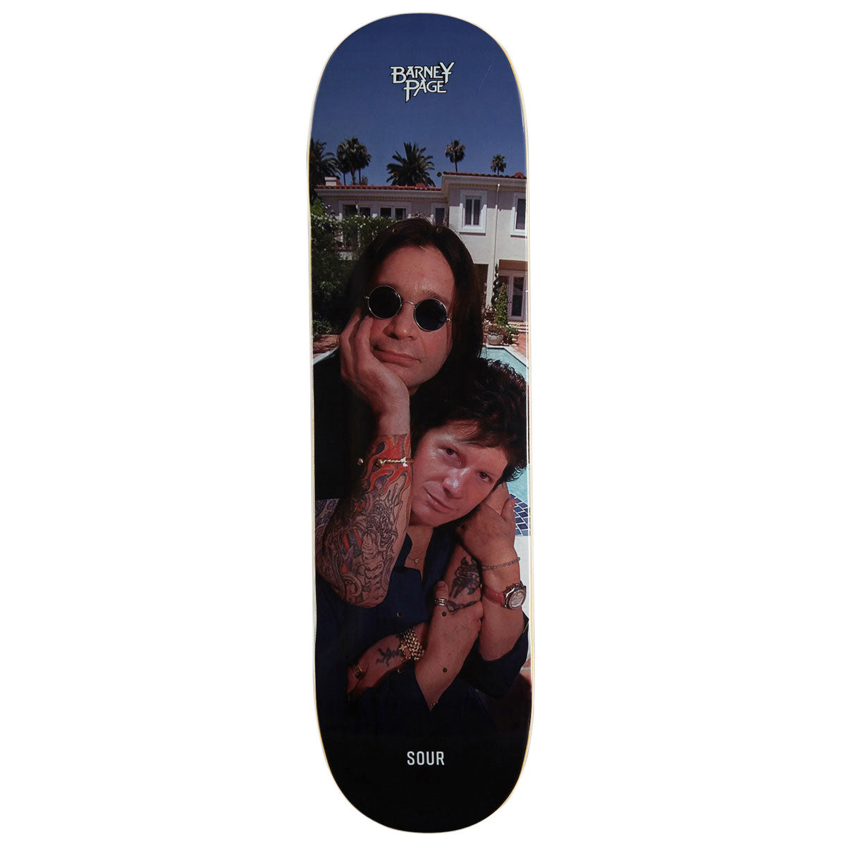Sour Solution Barney Ozzy Skateboard Deck - 8.25