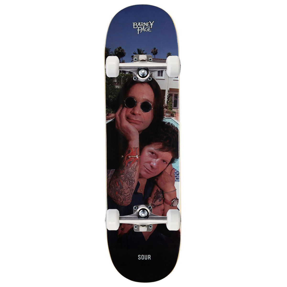 Sour Solution Barney Ozzy Skateboard Complete - 8.25