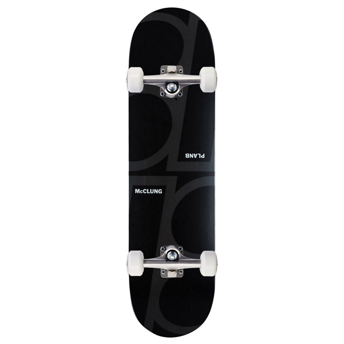 Plan B Monochrome McClung Twin Skateboard Complete - 8.25
