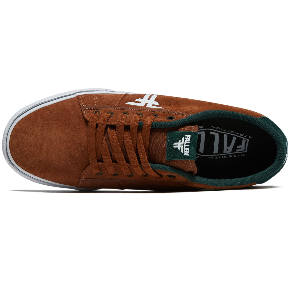 Fallen Bomber Shoes - Brown/Green image 3