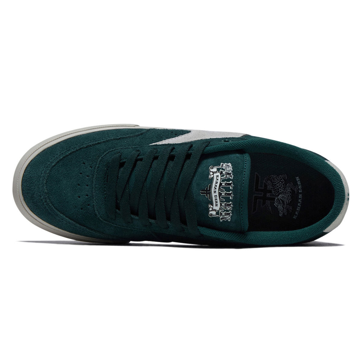 Fallen The Knockout Shoes - Green/Off White image 3