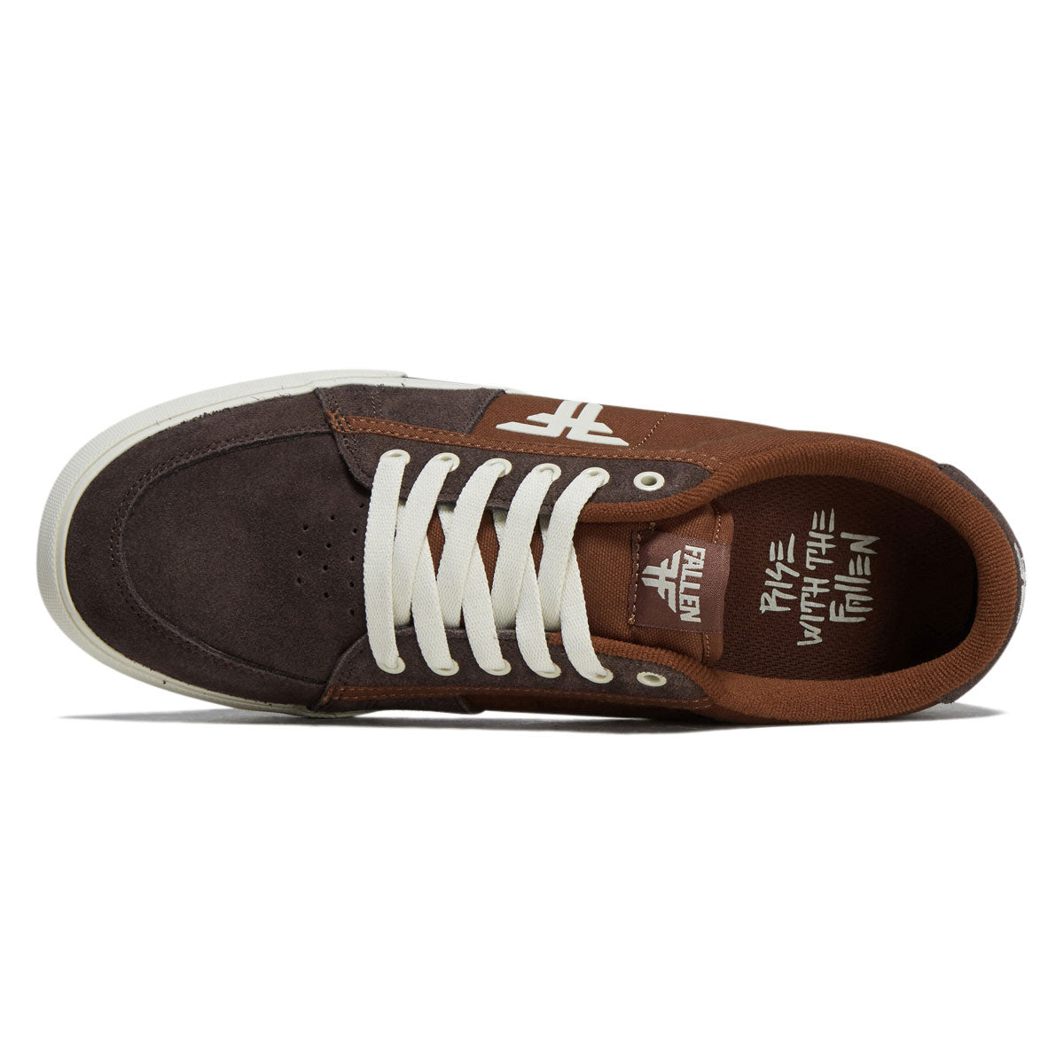 Fallen Bomber Shoes - Brown/Off White image 3