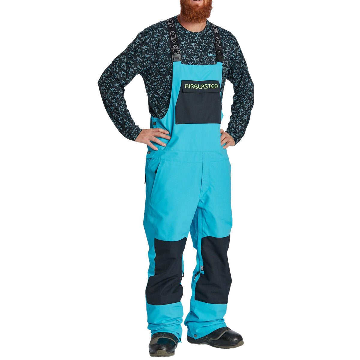 Airblaster Freedom 2024 Bib Snowboard Pants - Goat image 2