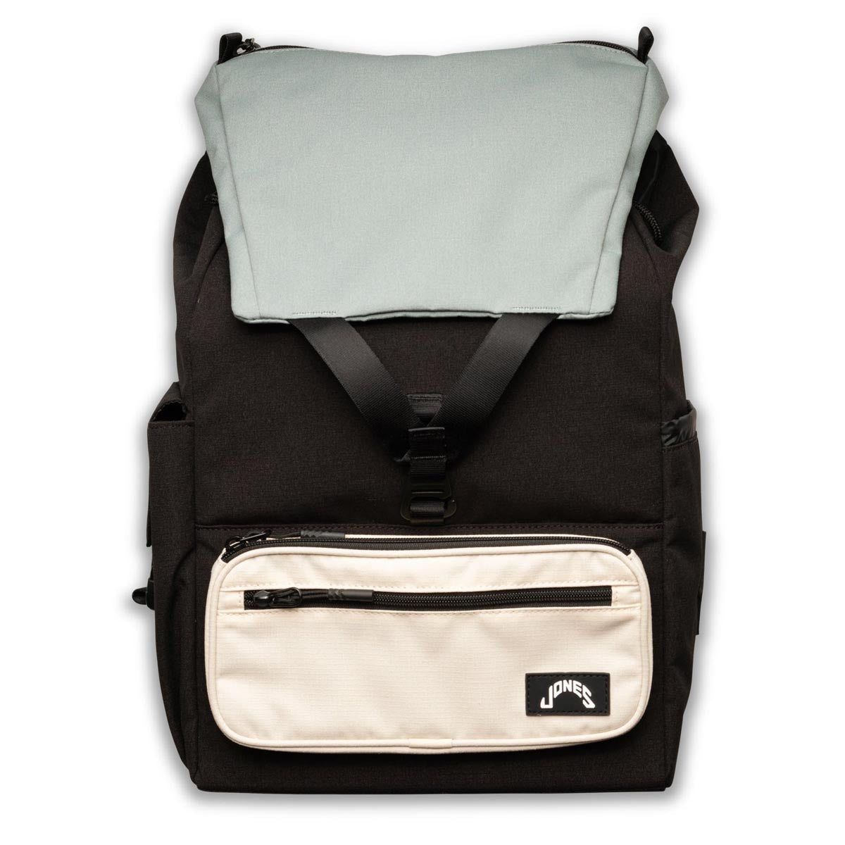 Jones Out of Office Backpack - Black/Clay Green/Le Crème image 1