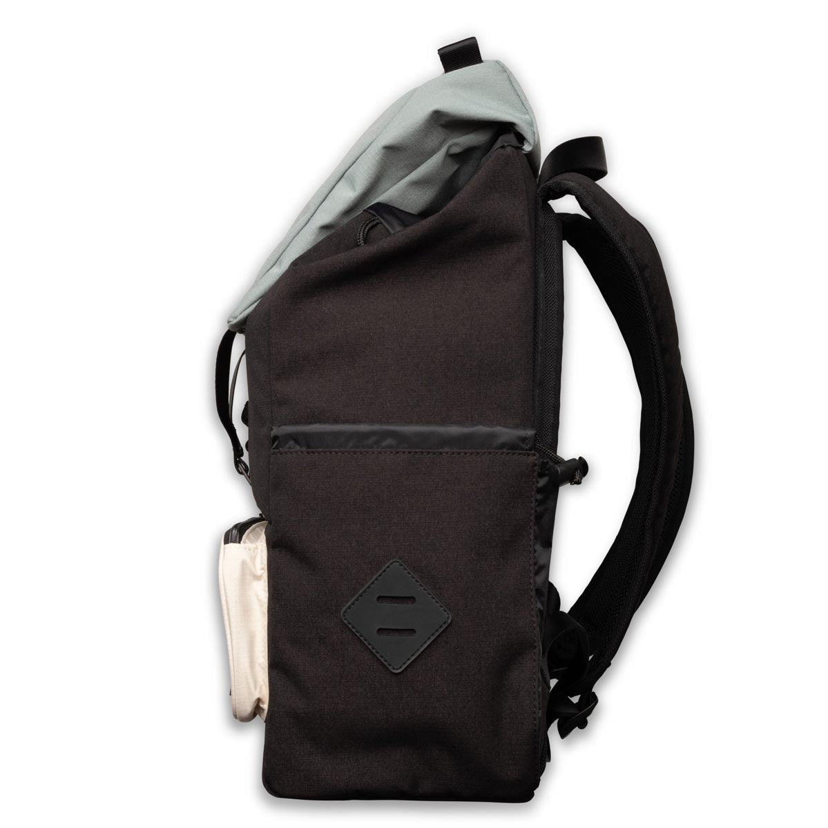 Jones Out of Office Backpack - Black/Clay Green/Le Crème image 4