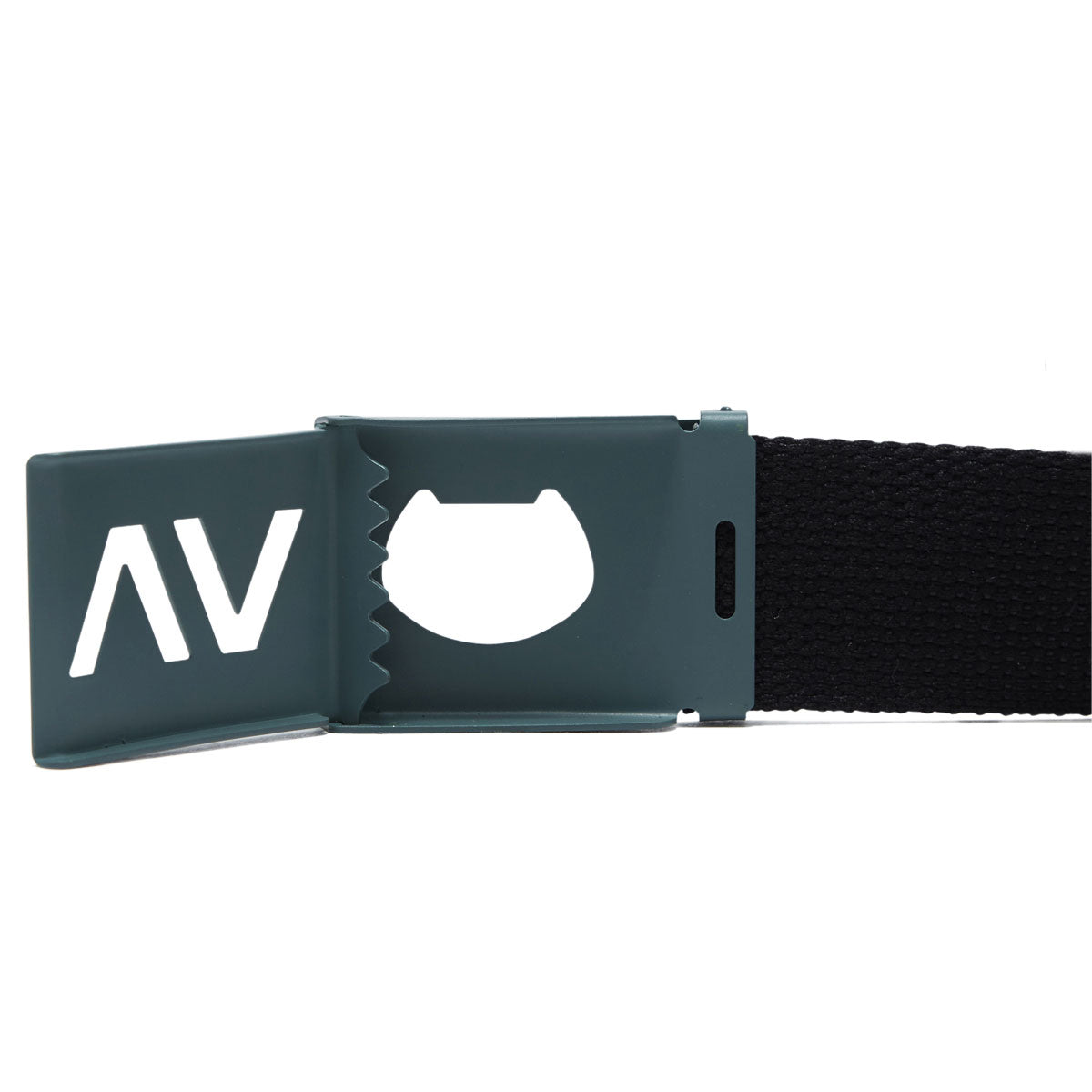 RVCA Grafted Web Belt - Midnight Green image 3