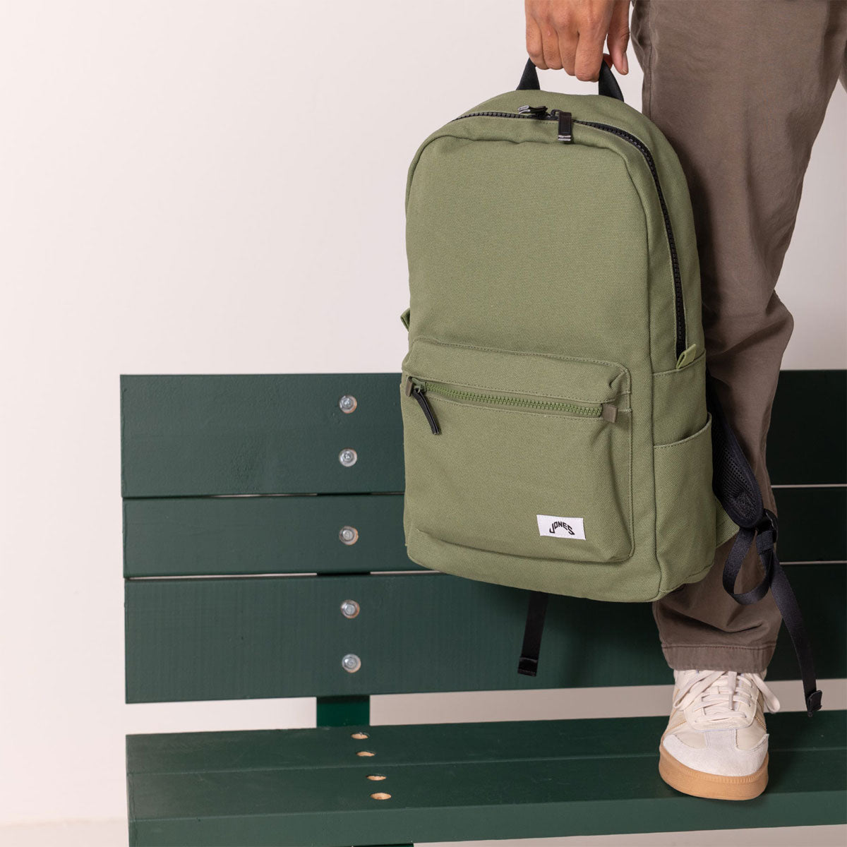 Jones Varsity Backpack - Moss image 5