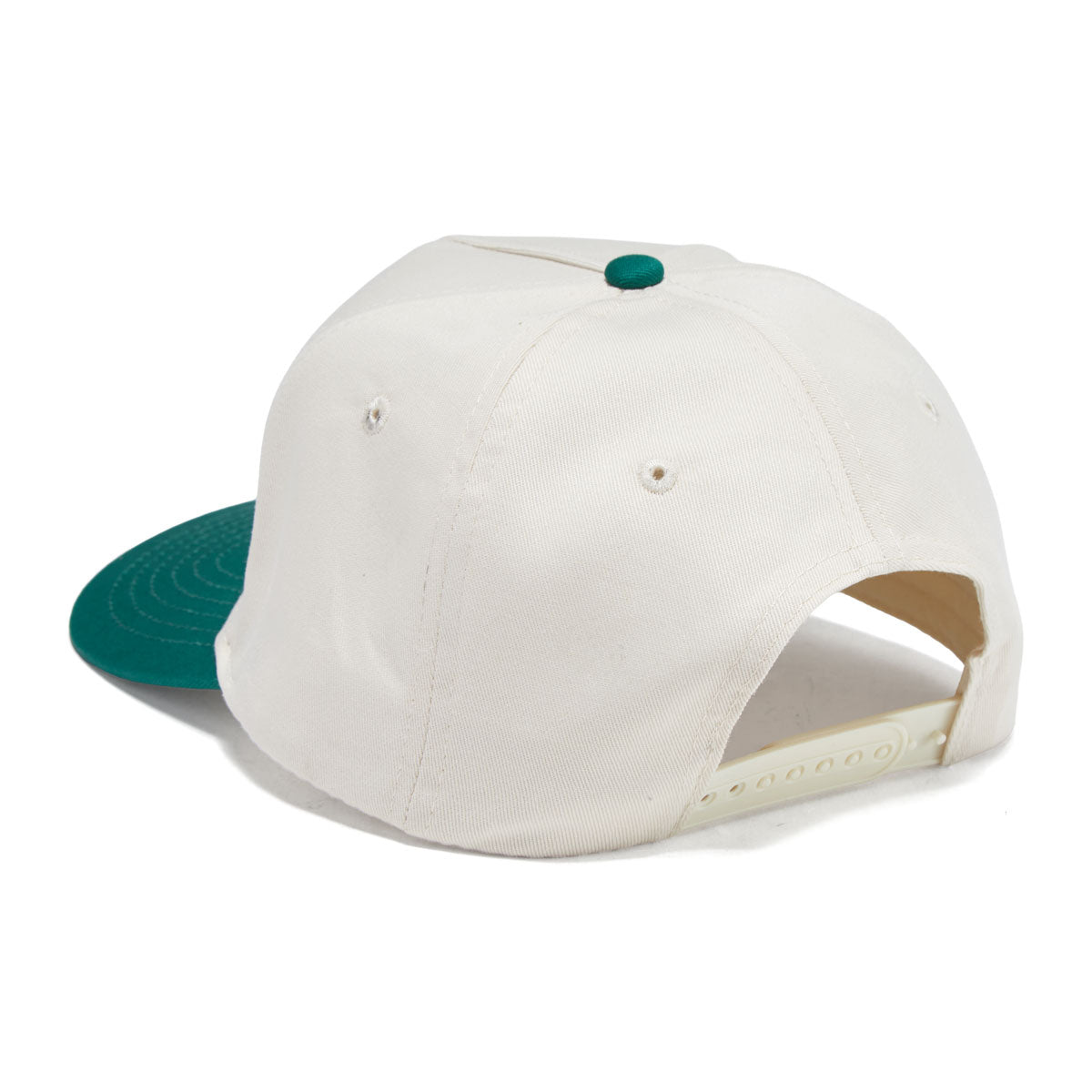 Jones Legacy Script Snapback Hat - Natural/Green image 2