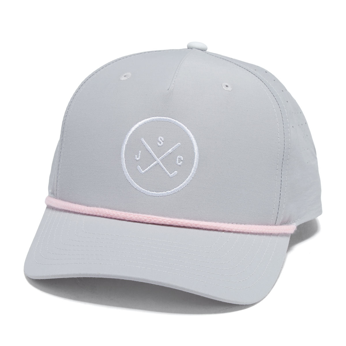 Jones Club JSC Rope Hat - Stone/Pink image 1