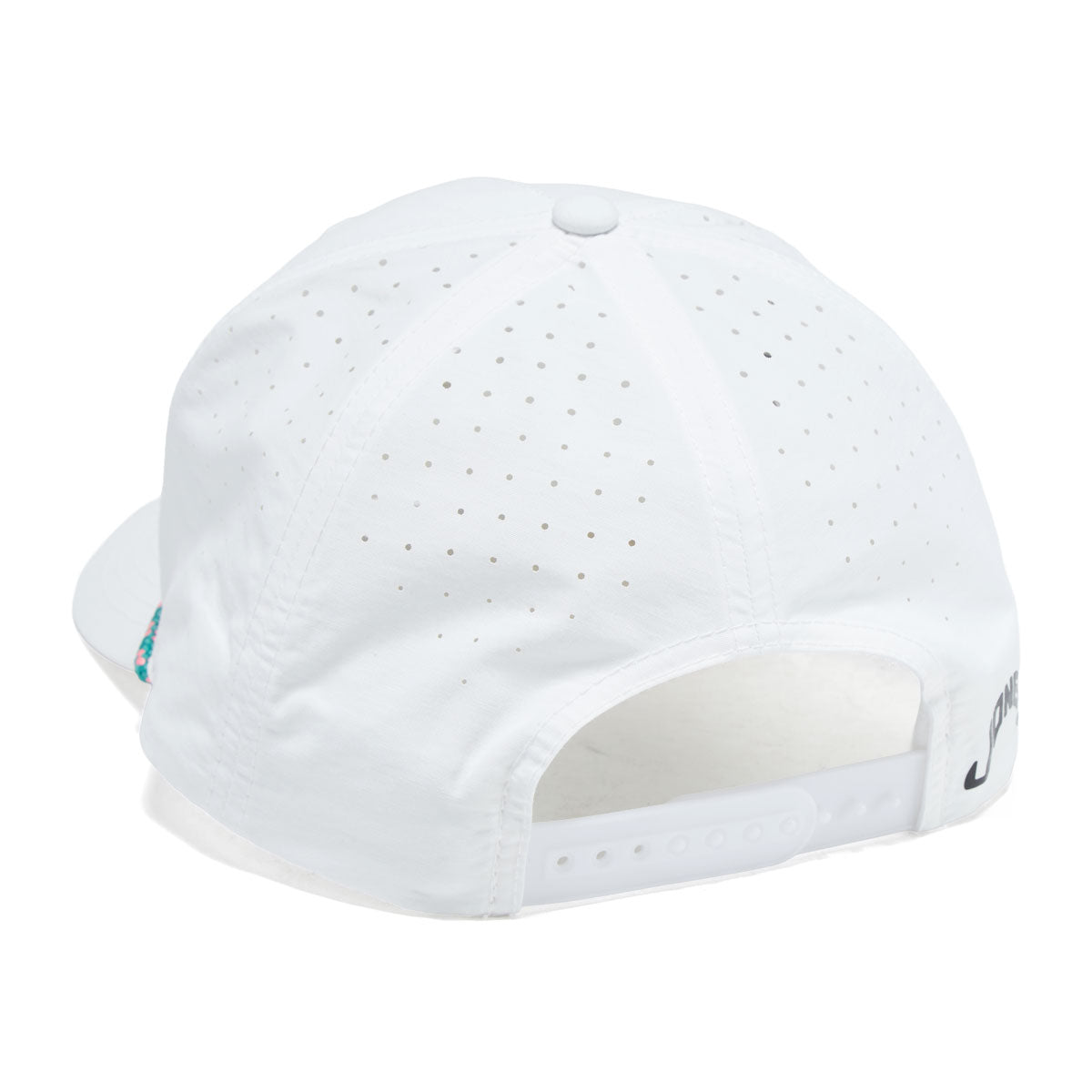 Jones Circle Patch Rope Hat - White/Teal image 2