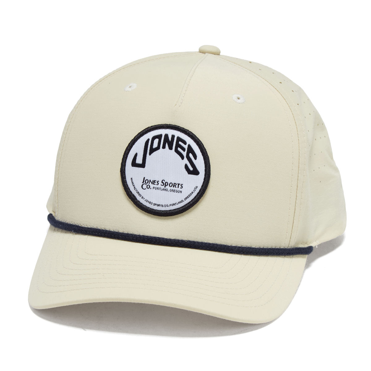 Jones Circle Patch Rope Hat - Sand image 1