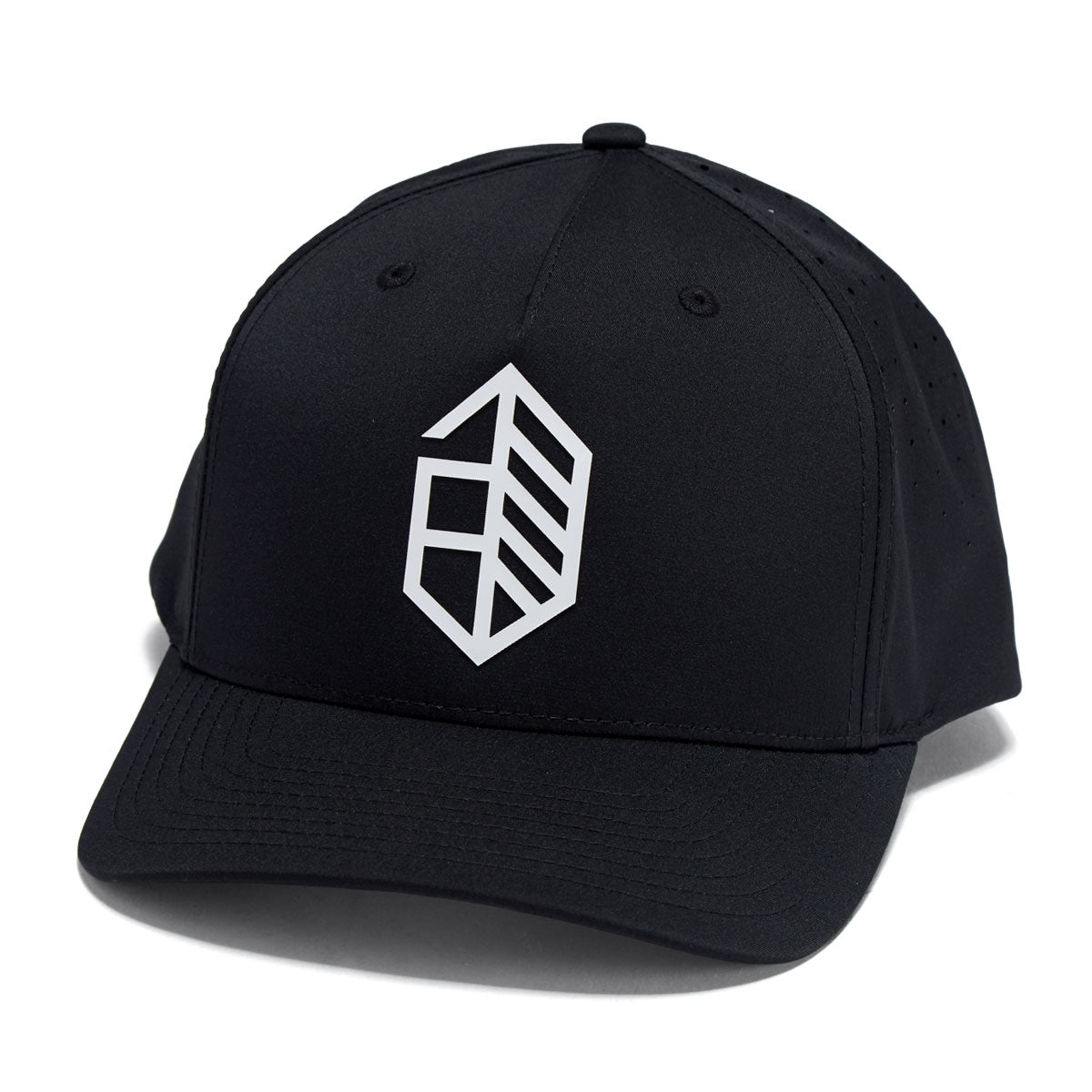 Jones Athletic Utility Curved Snapback Hat - Black image 1