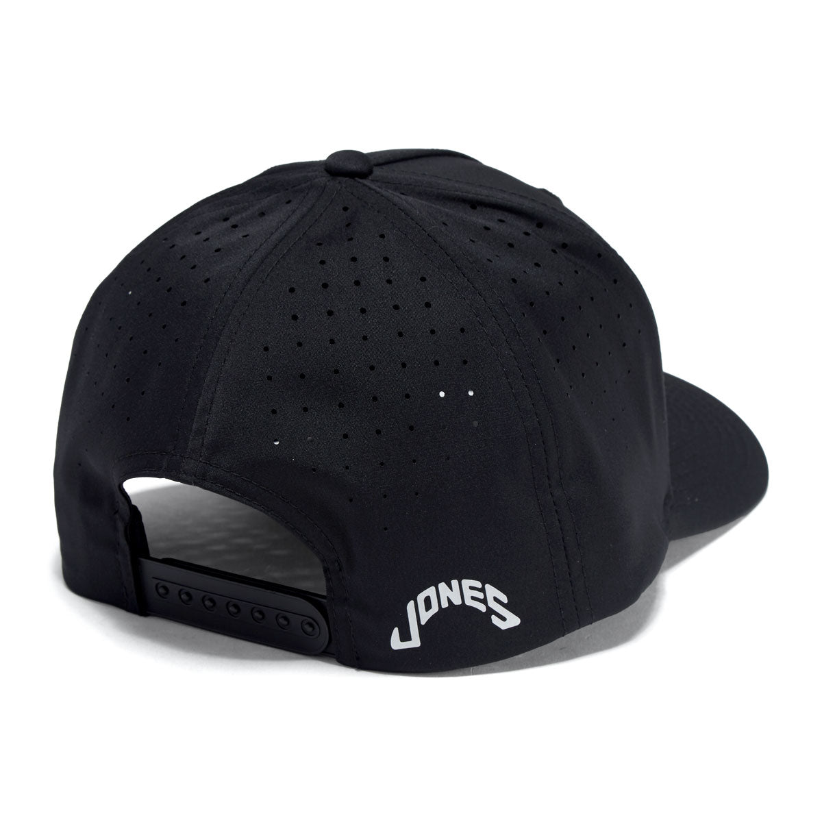 Jones Athletic Utility Curved Snapback Hat - Black image 3
