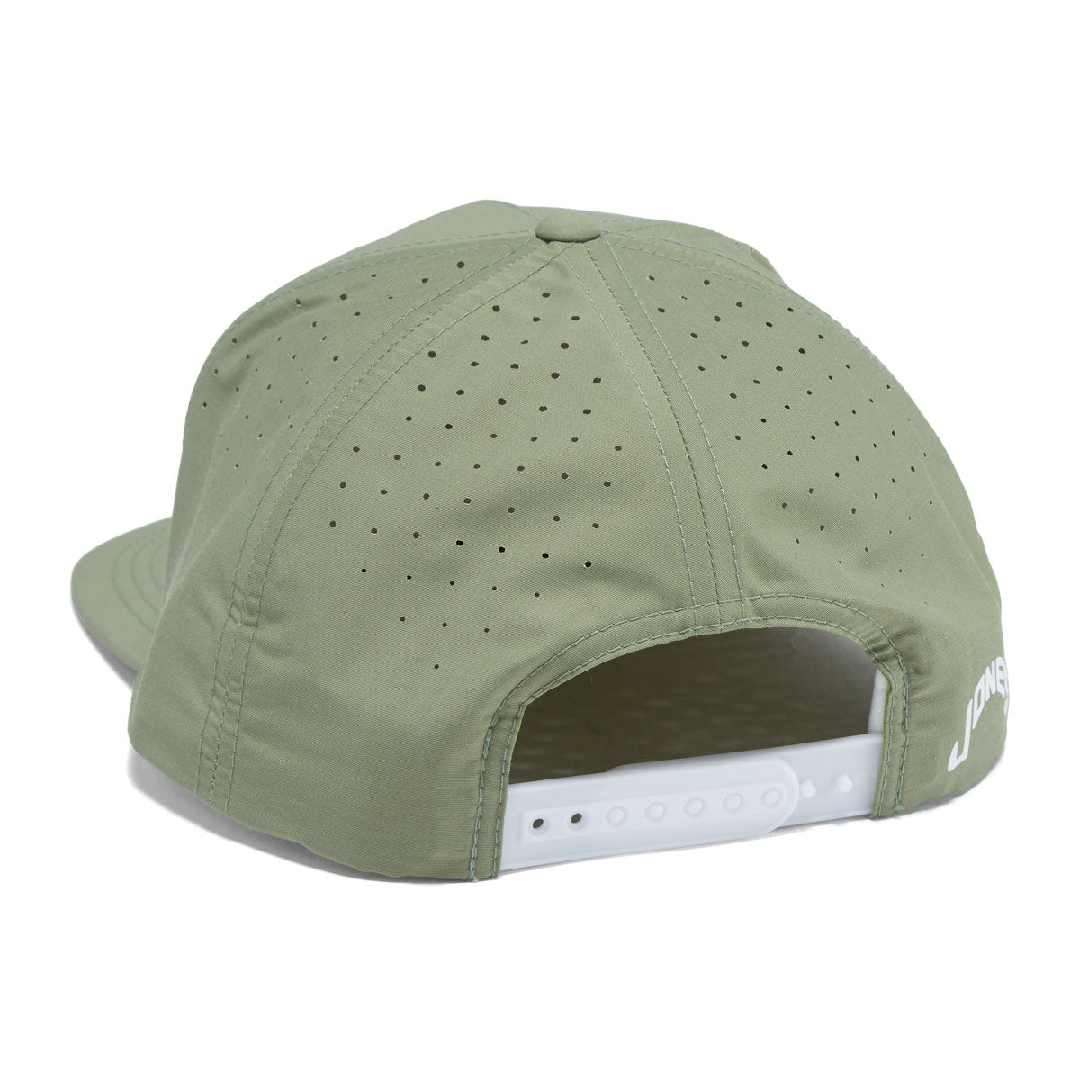 Jones Athletic Utility Curved Snapback Hat - Olive image 2