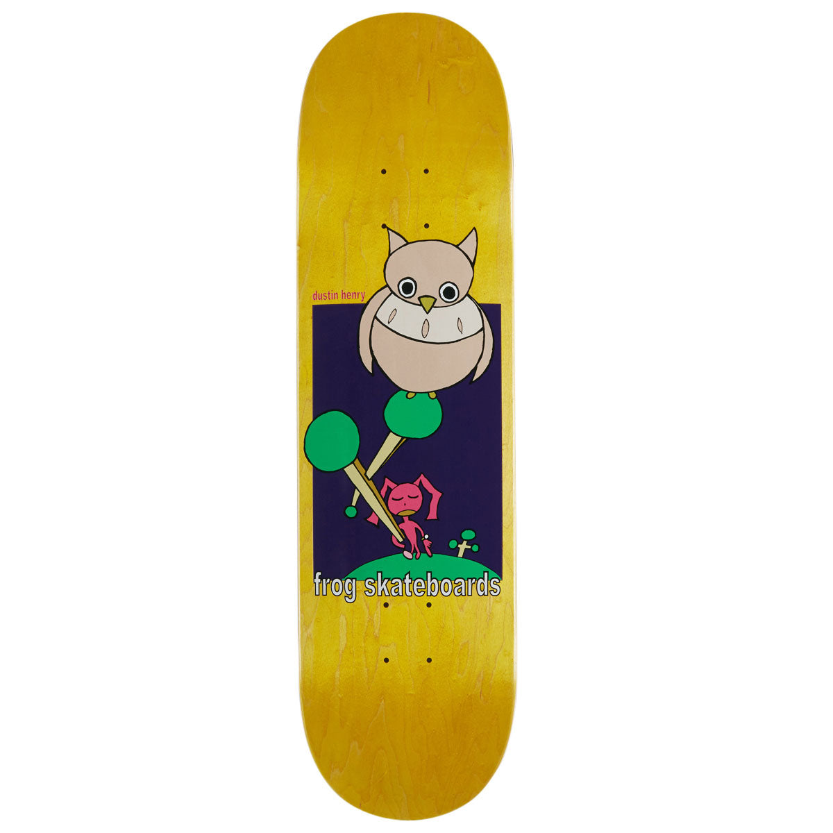 Frog Wise One Dustin Henry Skateboard Deck - 8.38
