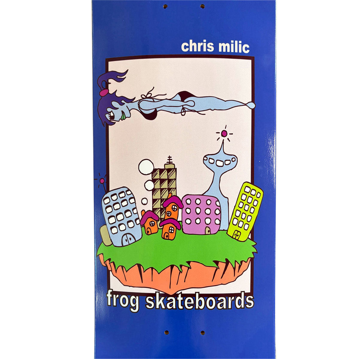 Frog Air Head Chris Milic Skateboard Deck - 8.50