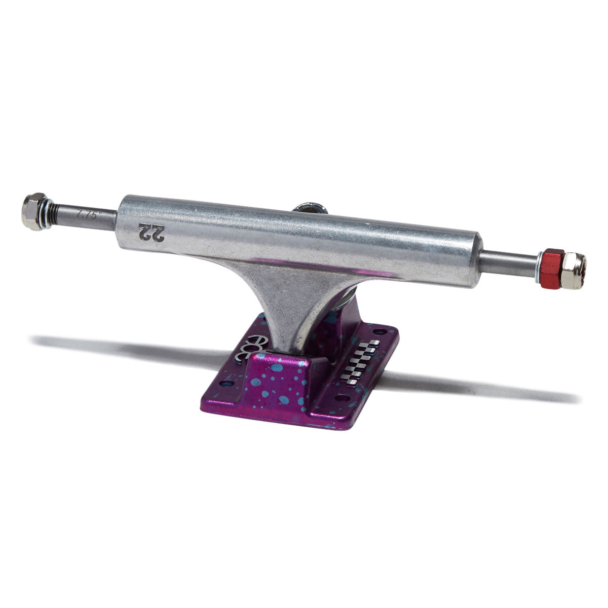 Ace AF1 Magenta Splatter Skateboard Trucks - Polished - 22 image 1