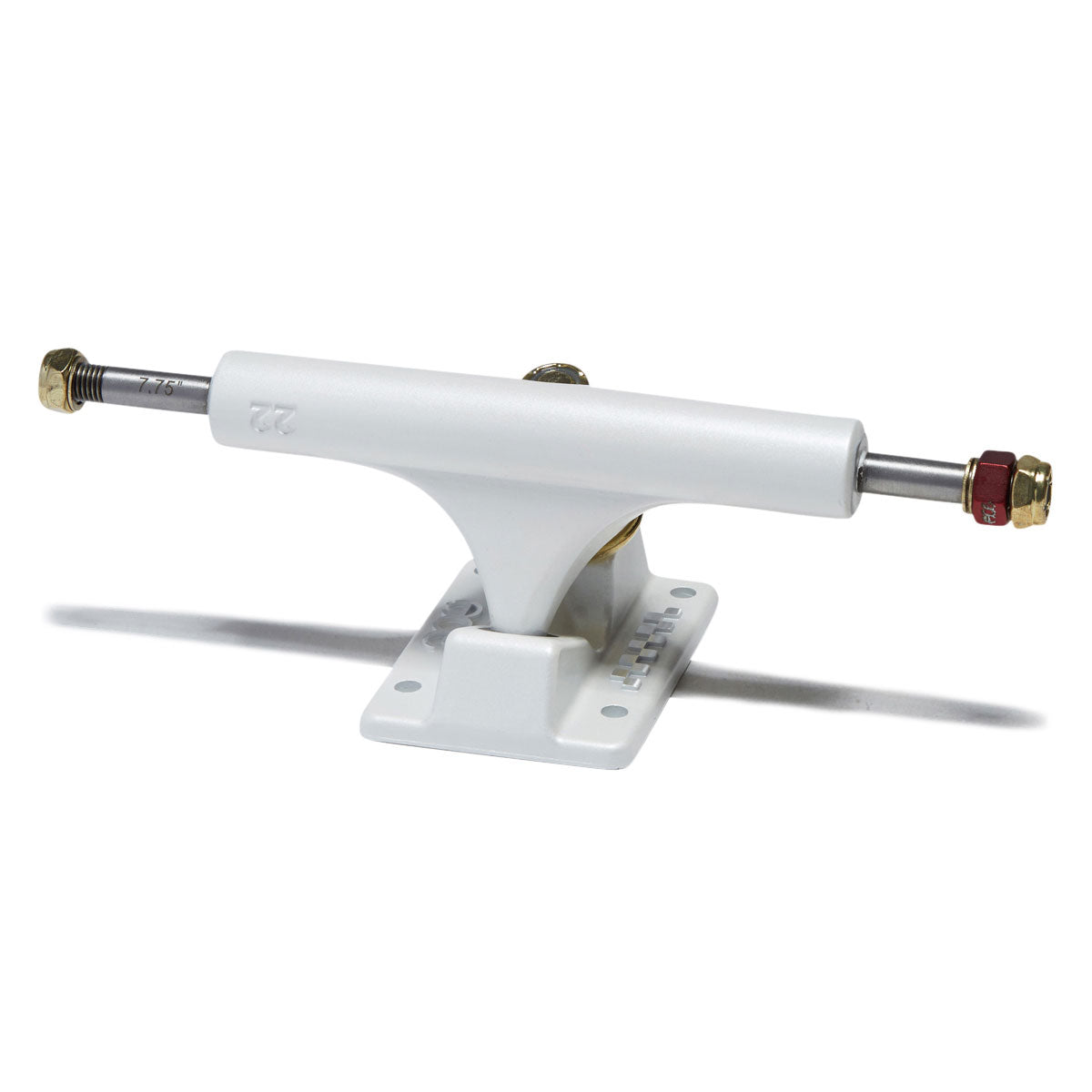 Ace AF1 Satin White Skateboard Trucks - Chrome - 22 image 1