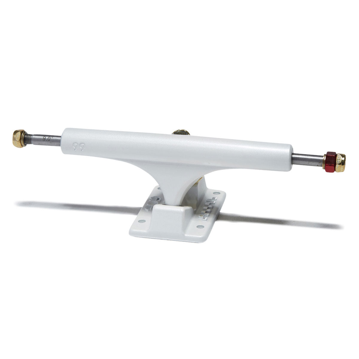 Ace AF1 Satin White Skateboard Trucks - Chrome - 66 image 1