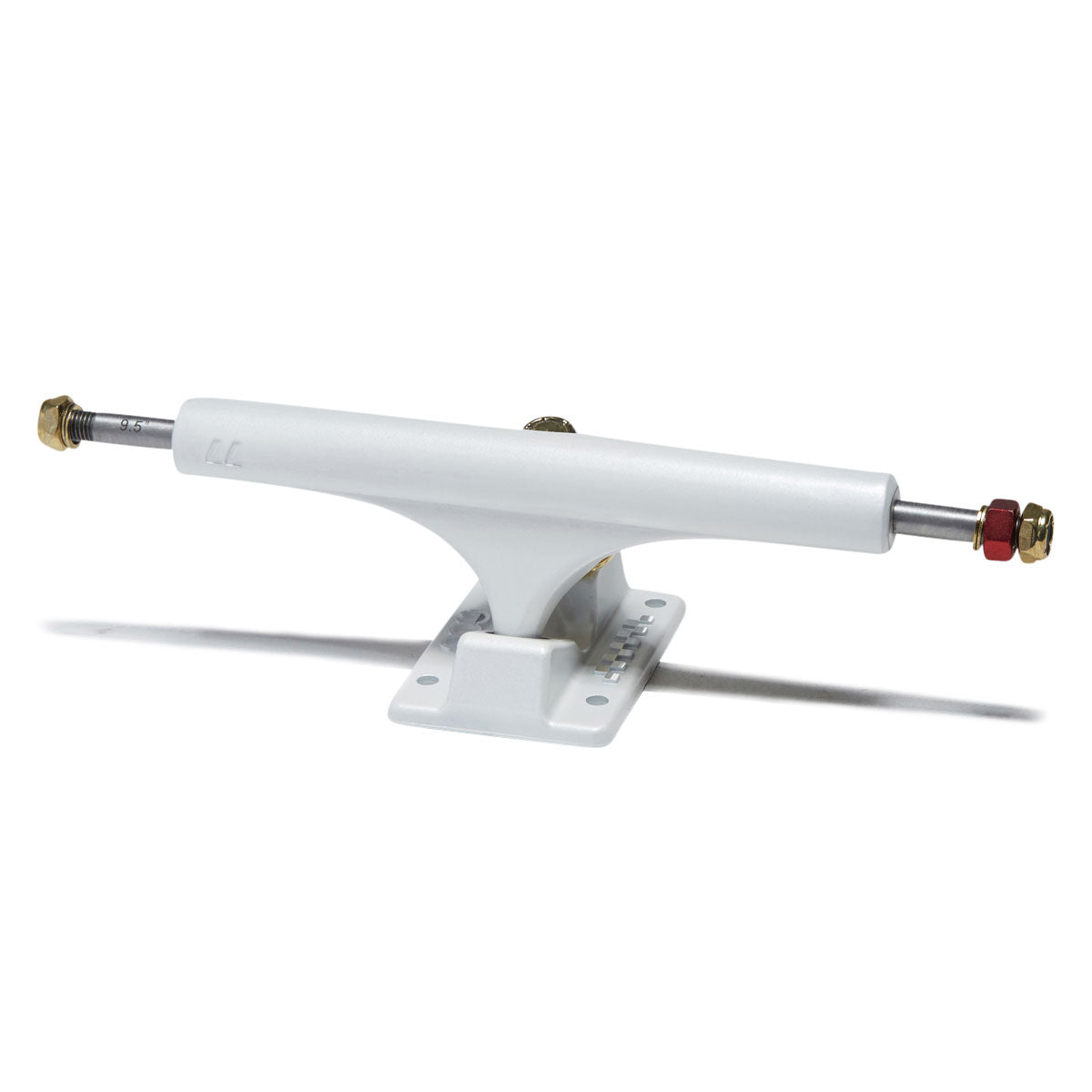 Ace AF1 Satin White Skateboard Trucks - Chrome - 77 image 1