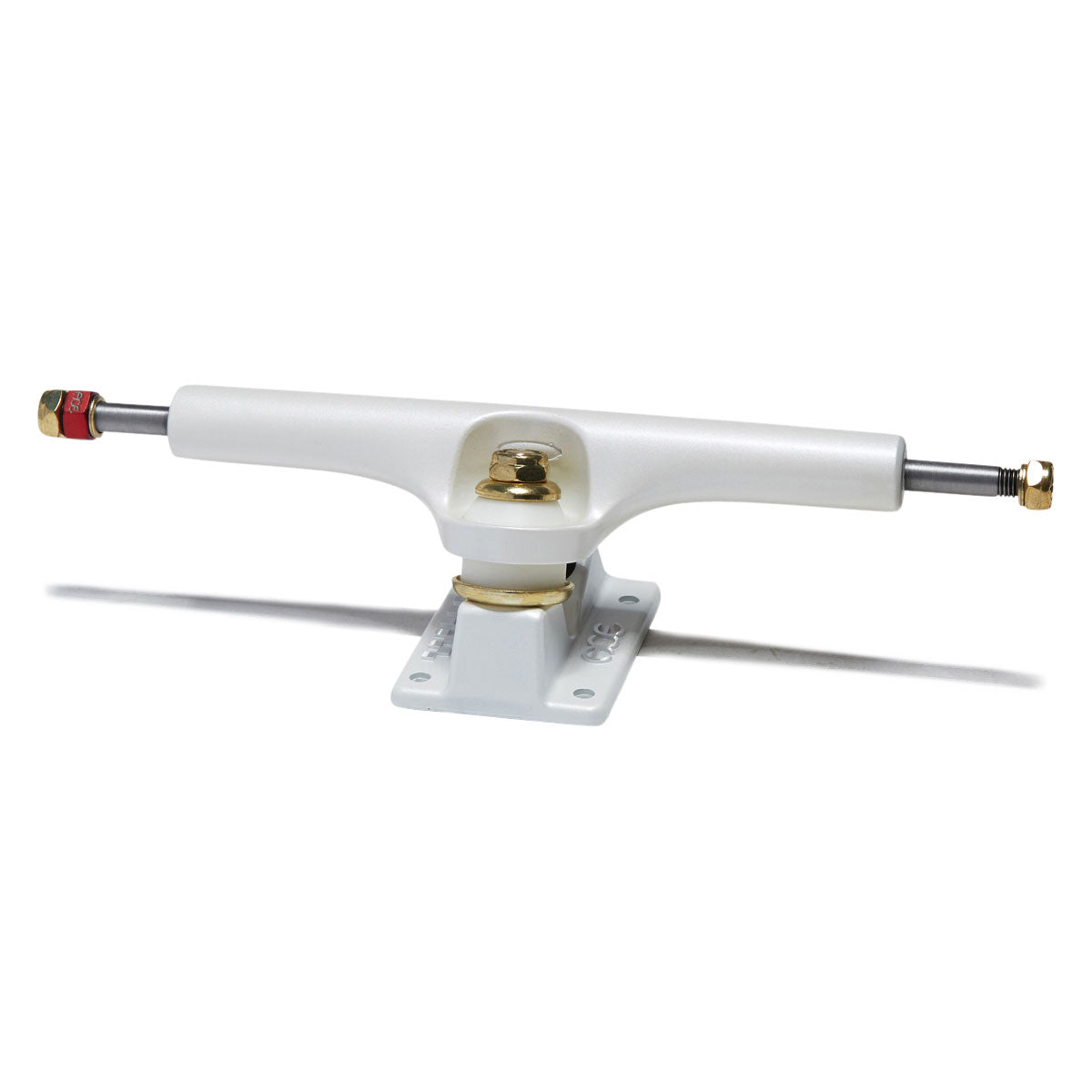 Ace AF1 Satin White Skateboard Trucks - Chrome - 80 image 2