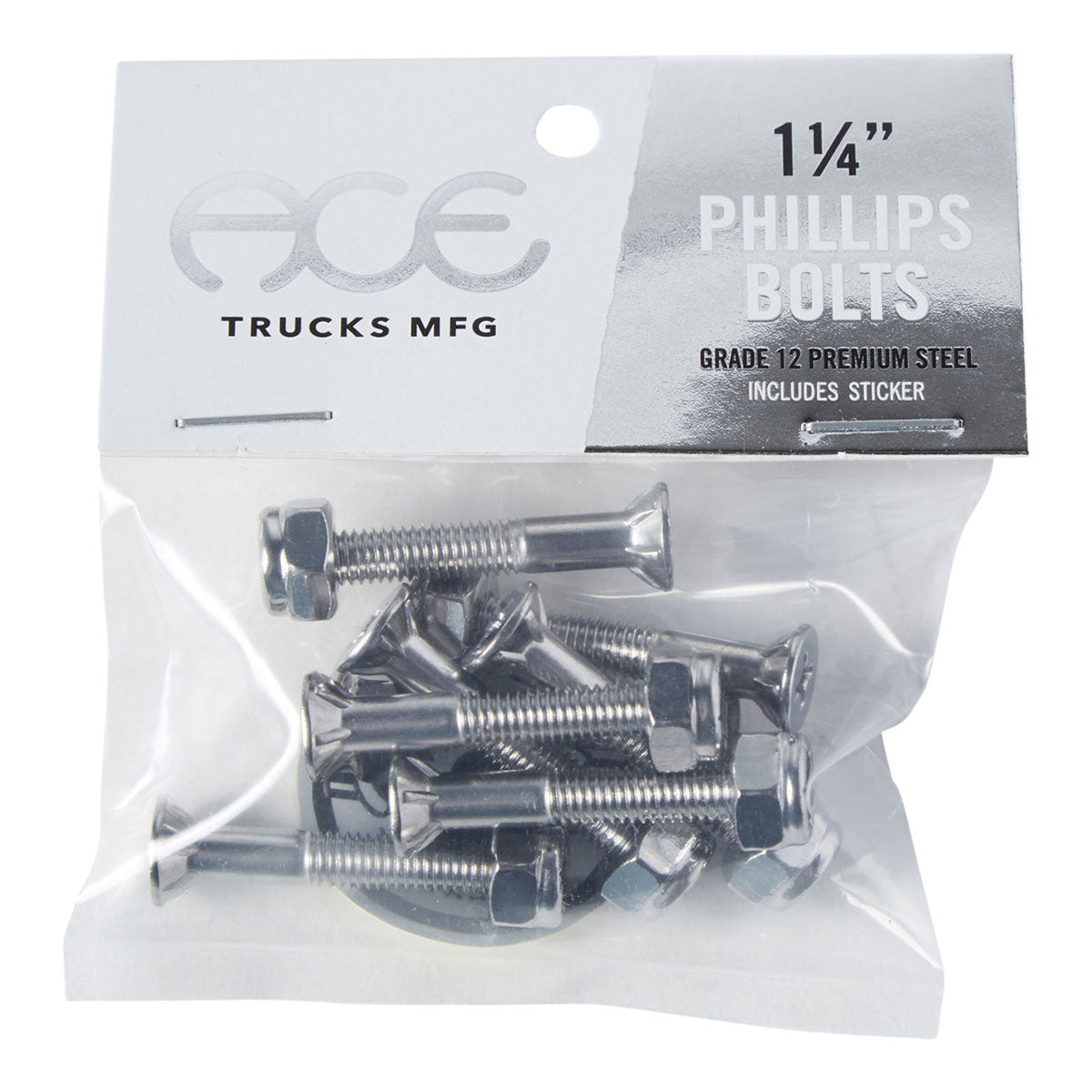 Ace Phillips Bolts Hardware - Silver image 1