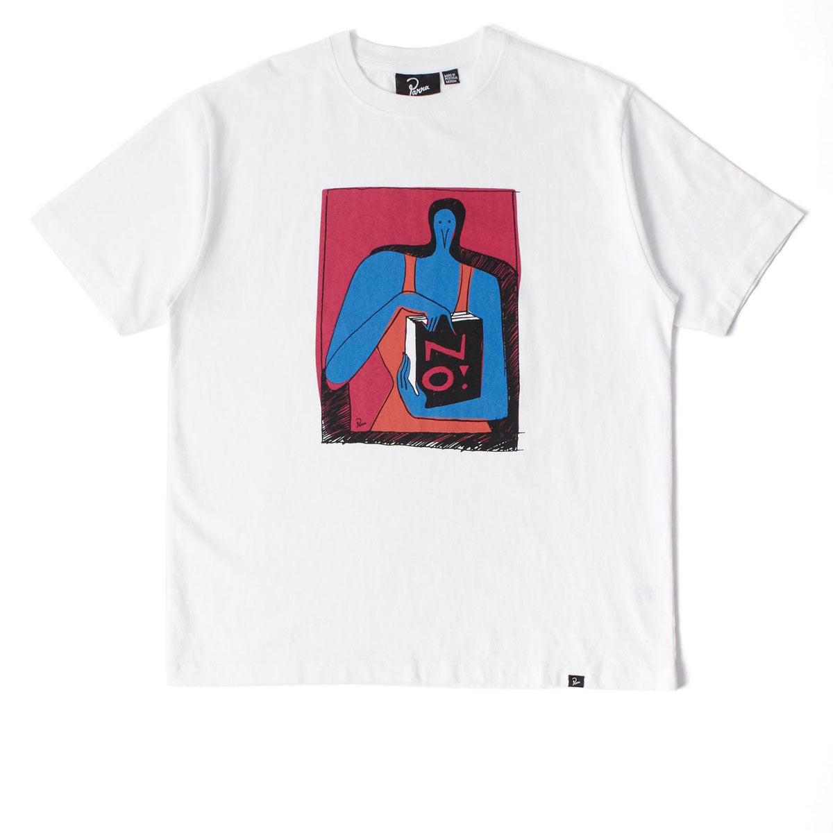 By Parra No Books T-Shirt - White image 1