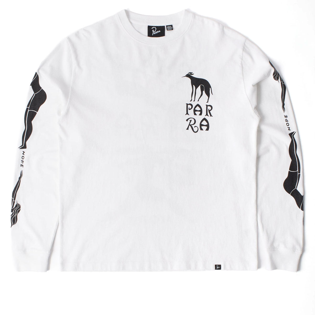 By Parra Dog Training Long Sleeve T-Shirt - White image 1