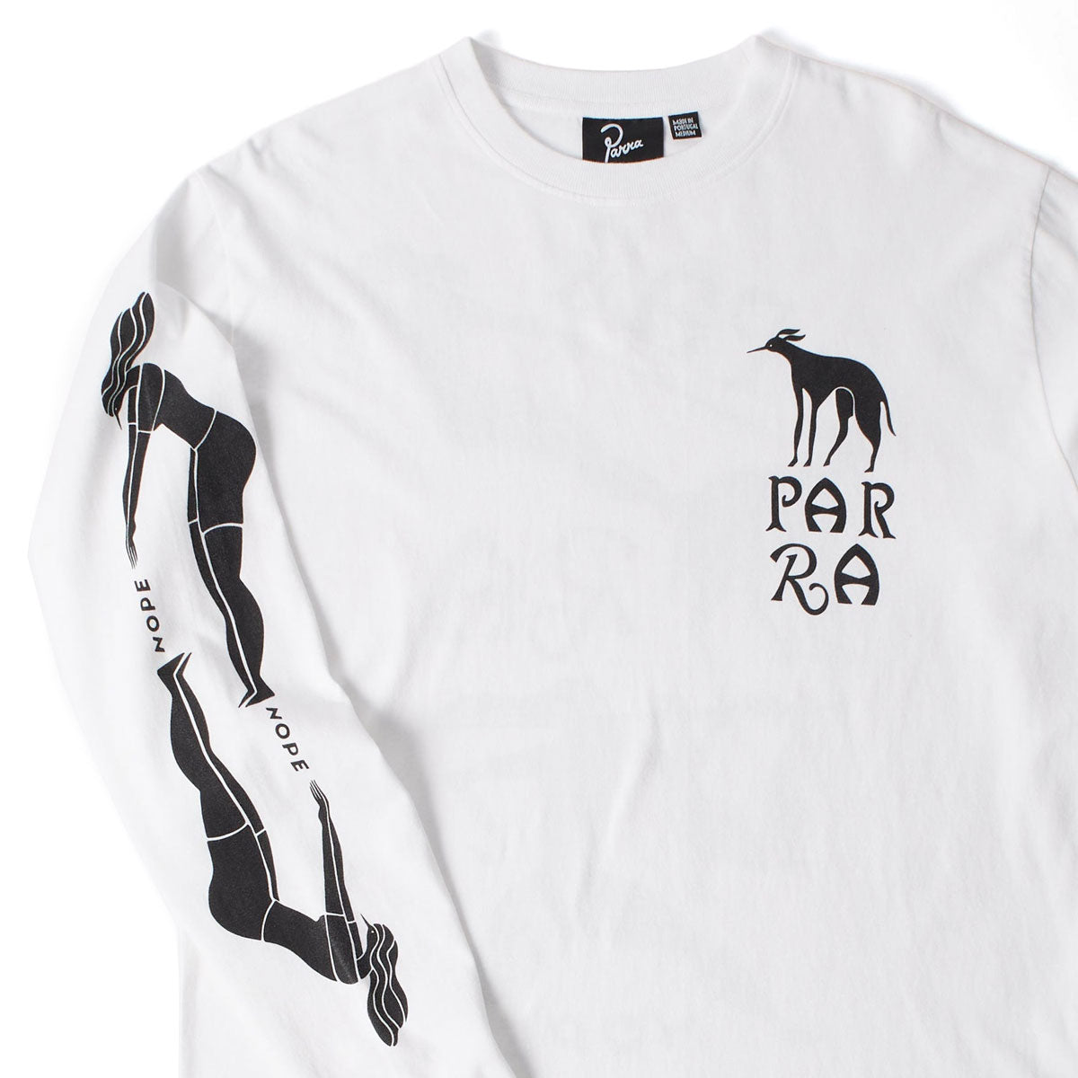 By Parra Dog Training Long Sleeve T-Shirt - White image 3