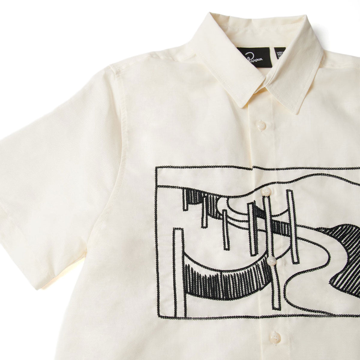 By Parra The Dunes Shirt - Off White image 4