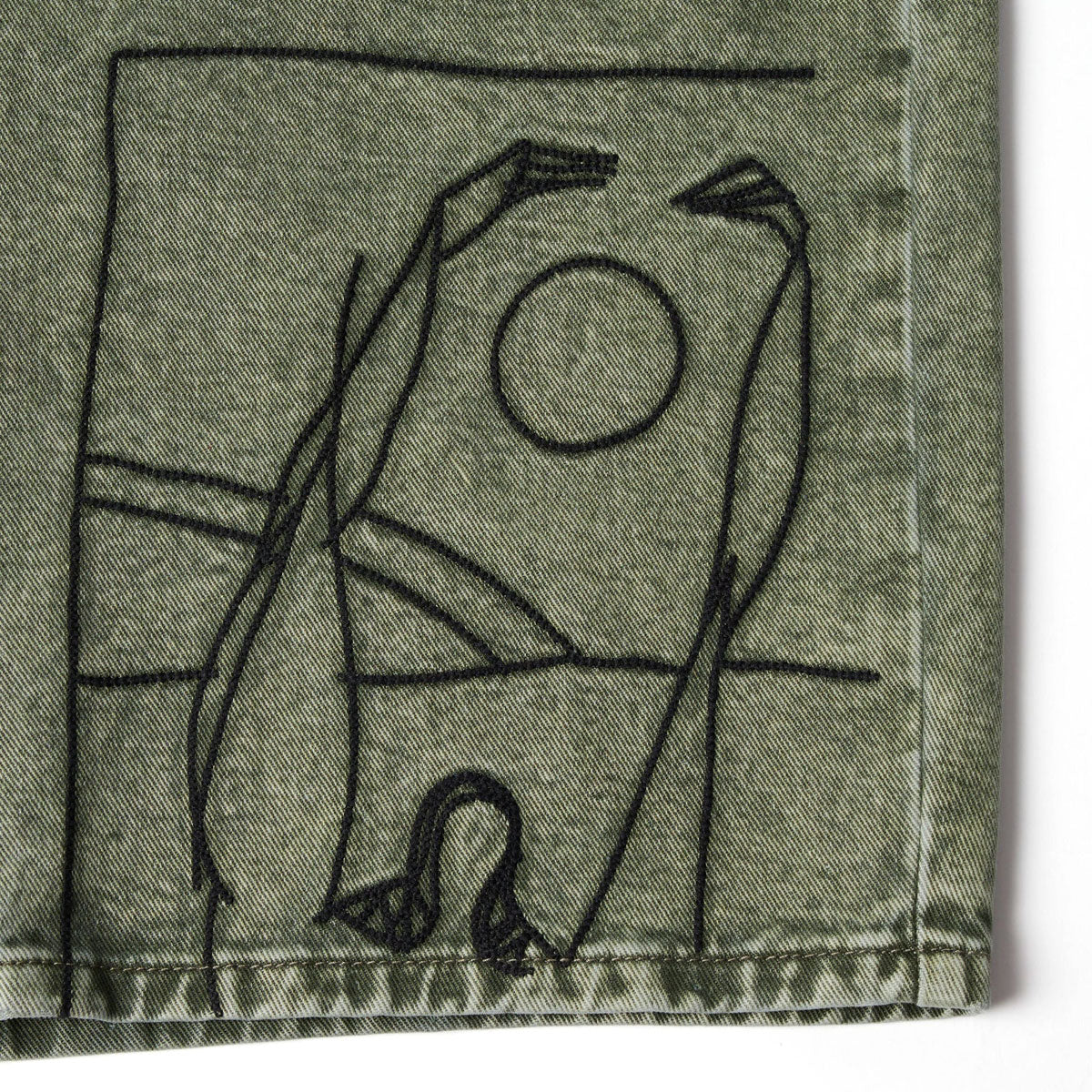 By Parra Protect The Sun Shorts - Green image 3