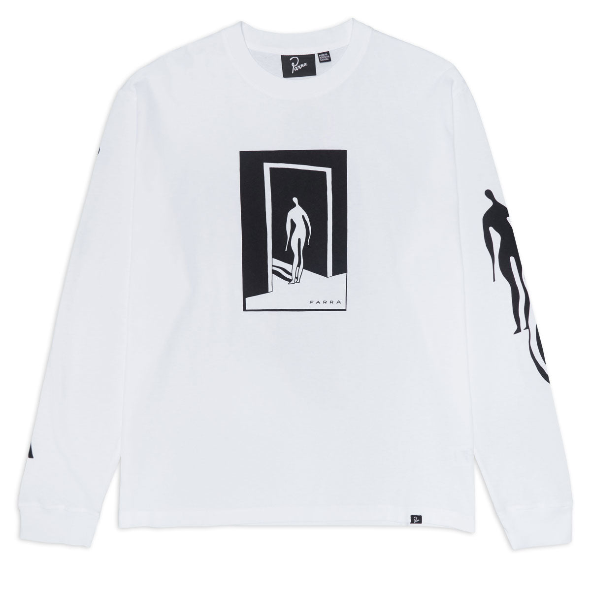 By Parra The Hotel Long Sleeve T-Shirt - White image 1