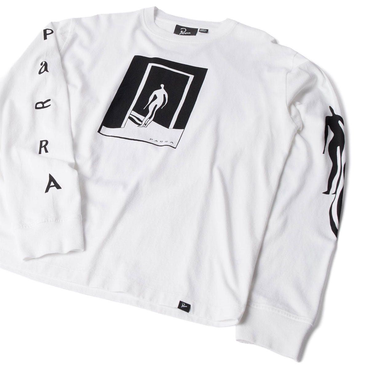 By Parra The Hotel Long Sleeve T-Shirt - White image 3