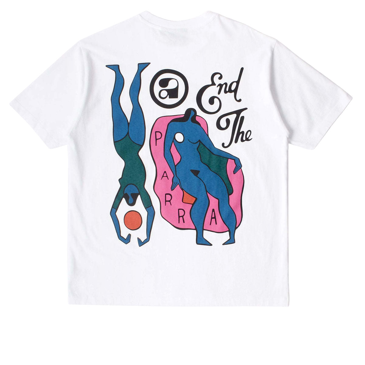 By Parra End The Loungechair T-Shirt - White image 2