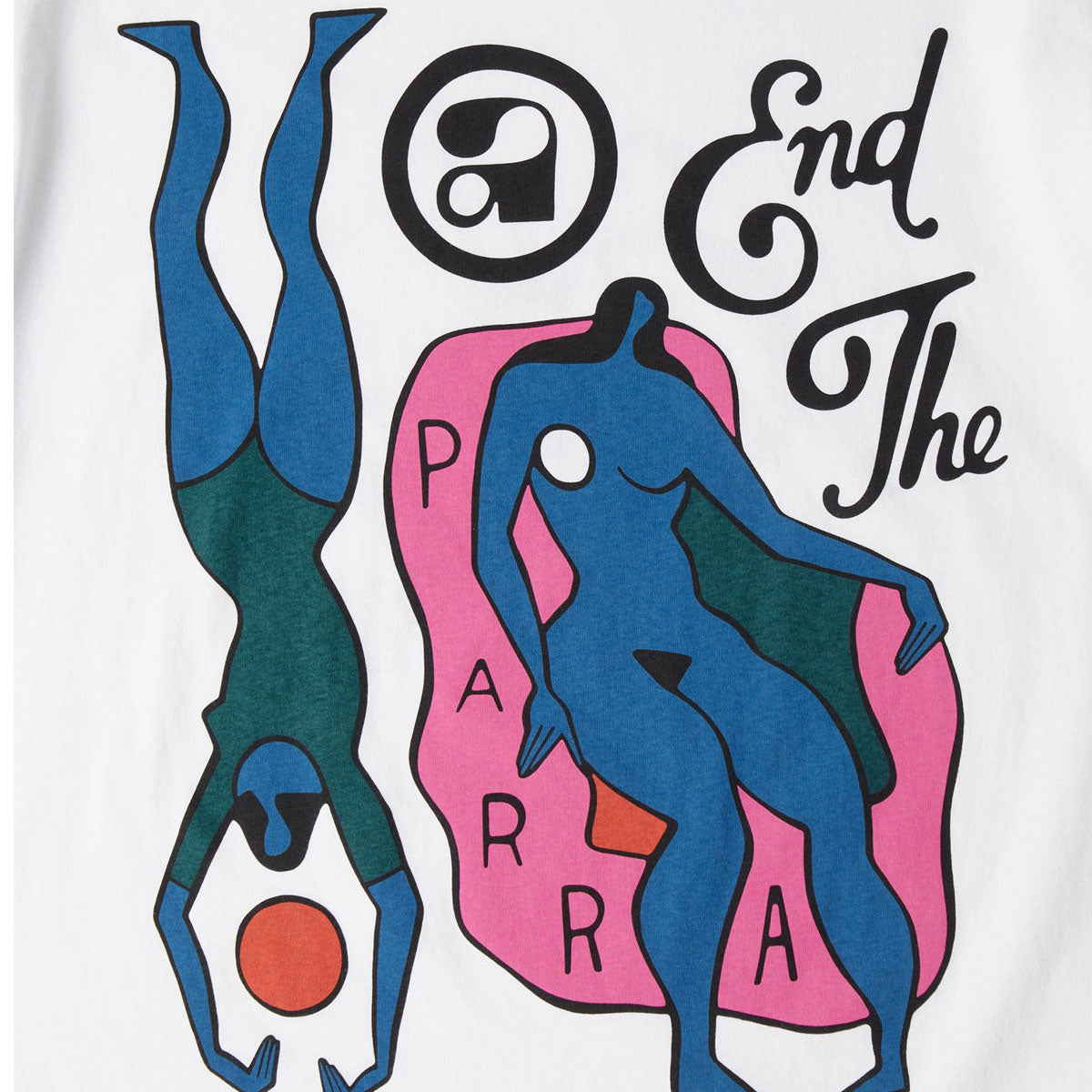 By Parra End The Loungechair T-Shirt - White image 3