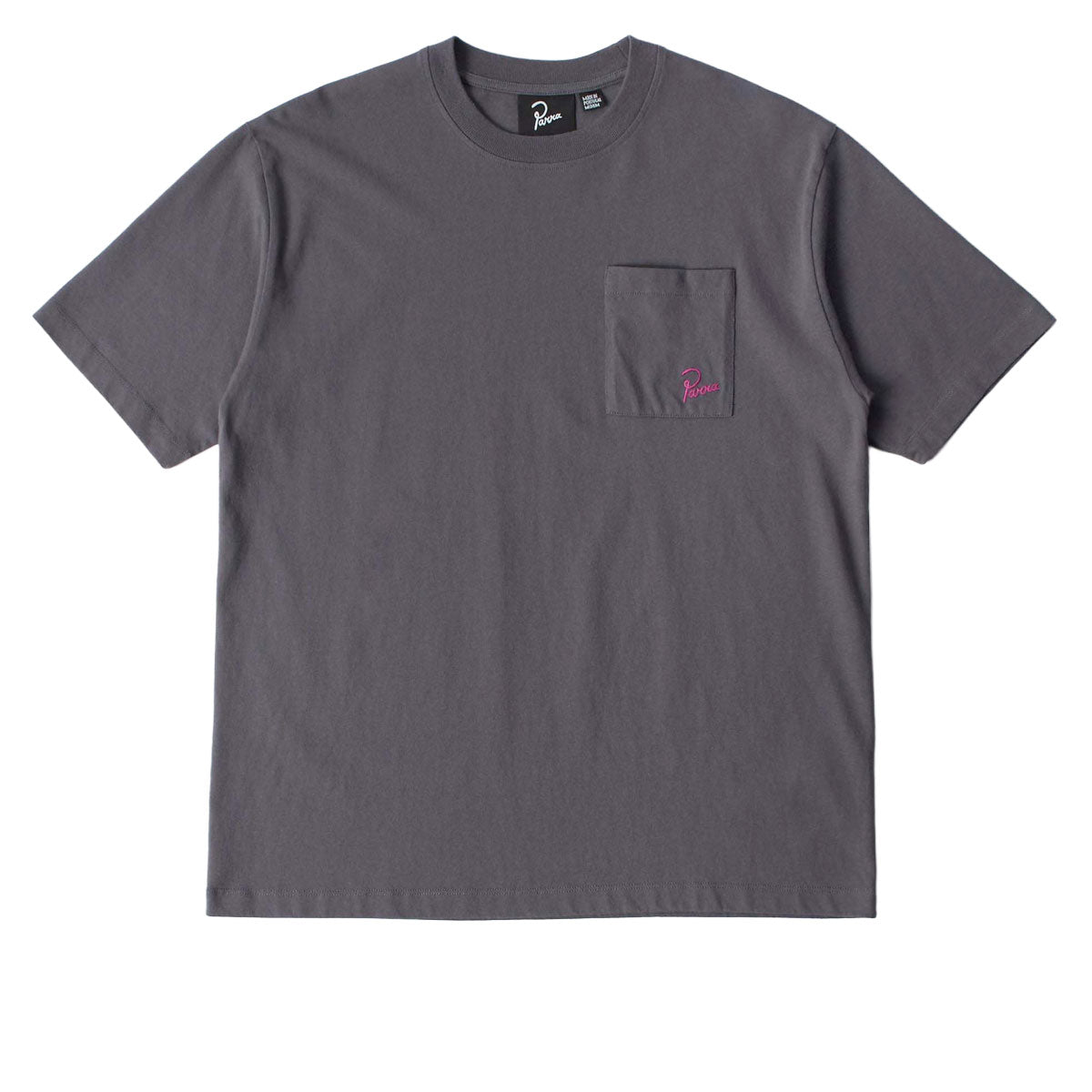 By Parra Signature Pocket T-Shirt - Grey image 1