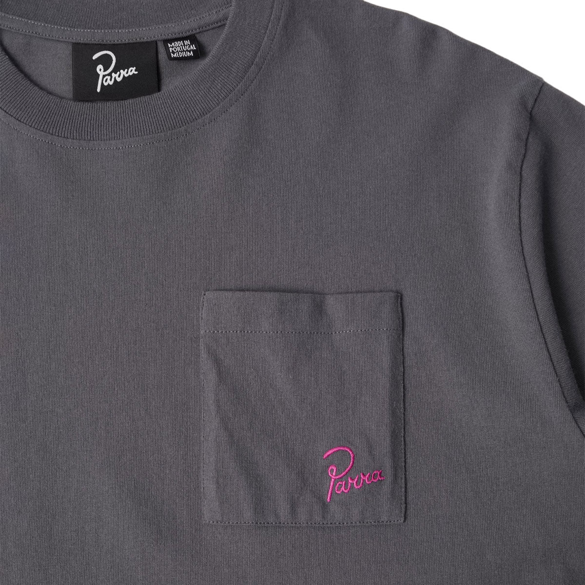 By Parra Signature Pocket T-Shirt - Grey image 2