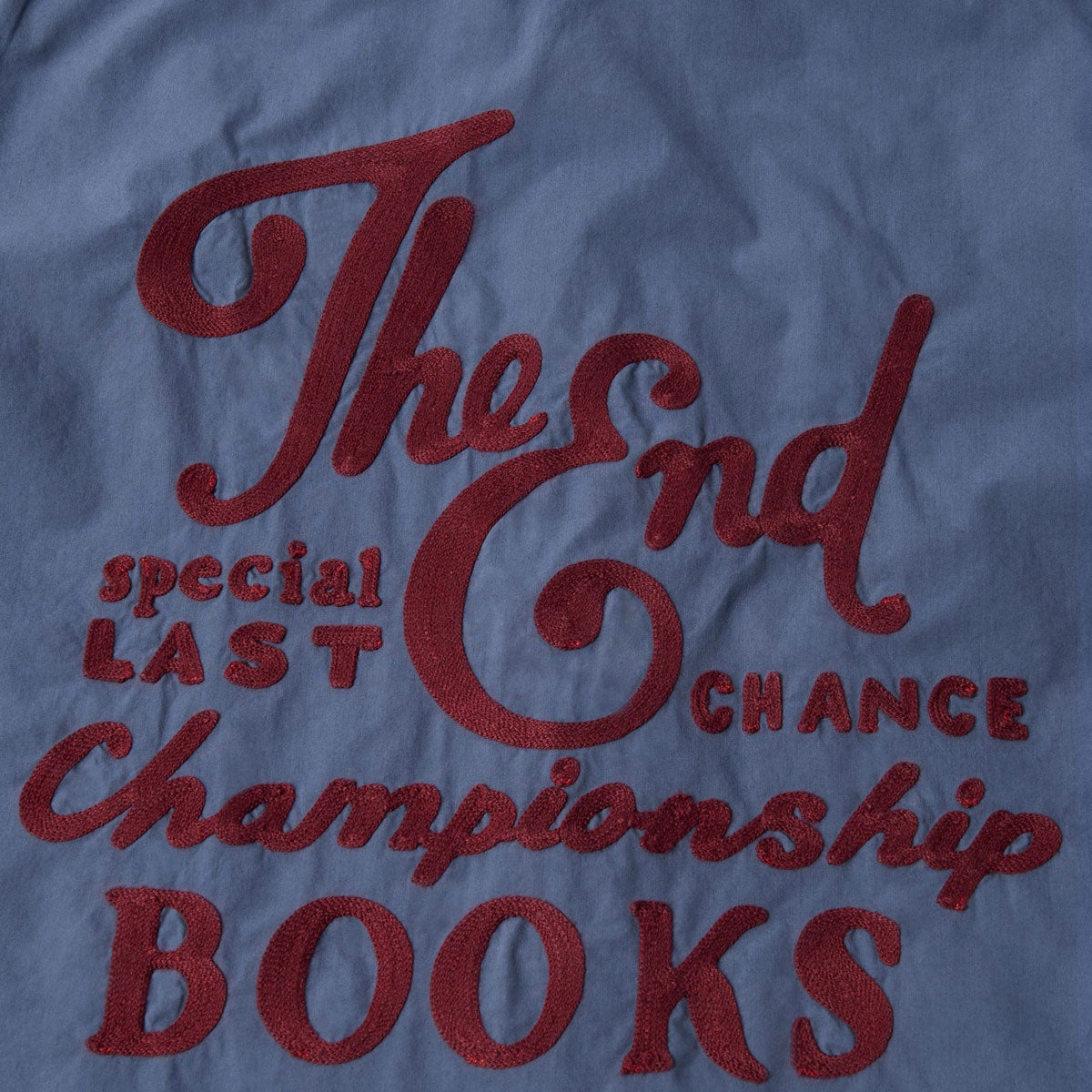 By Parra The End Books Shirt - Blue image 3