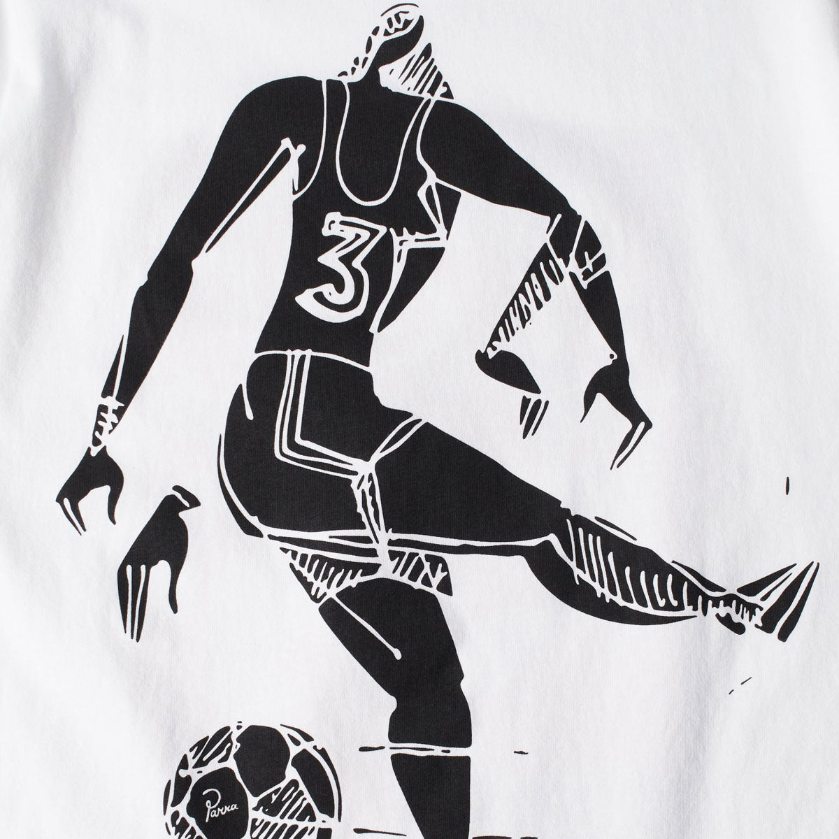 By Parra Kicked Around T-Shirt - White image 4