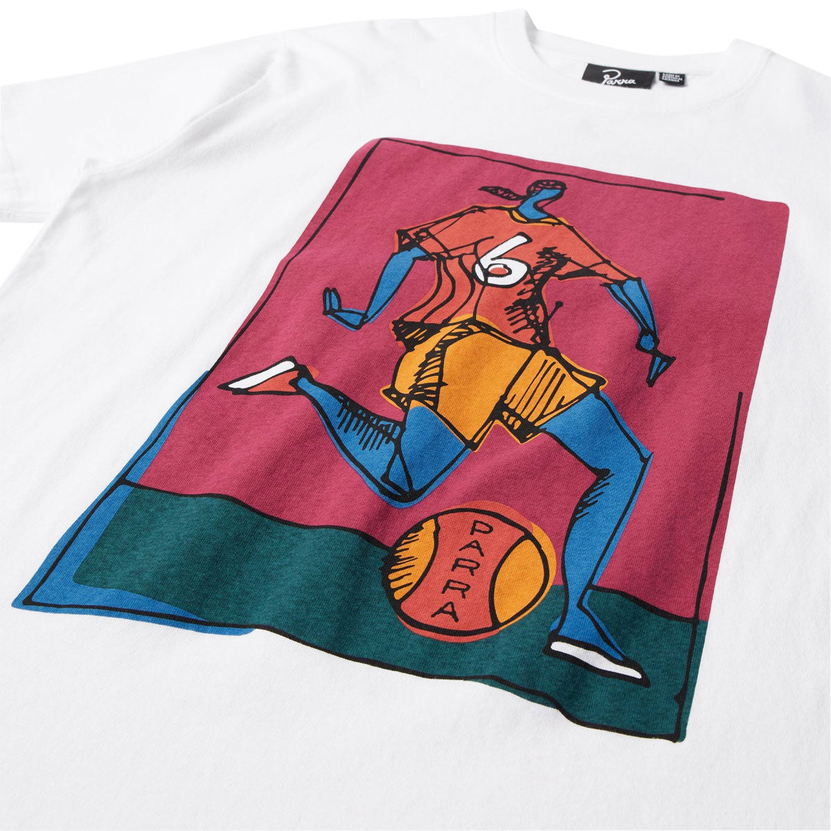 By Parra Kicked Around T-Shirt - White image 5