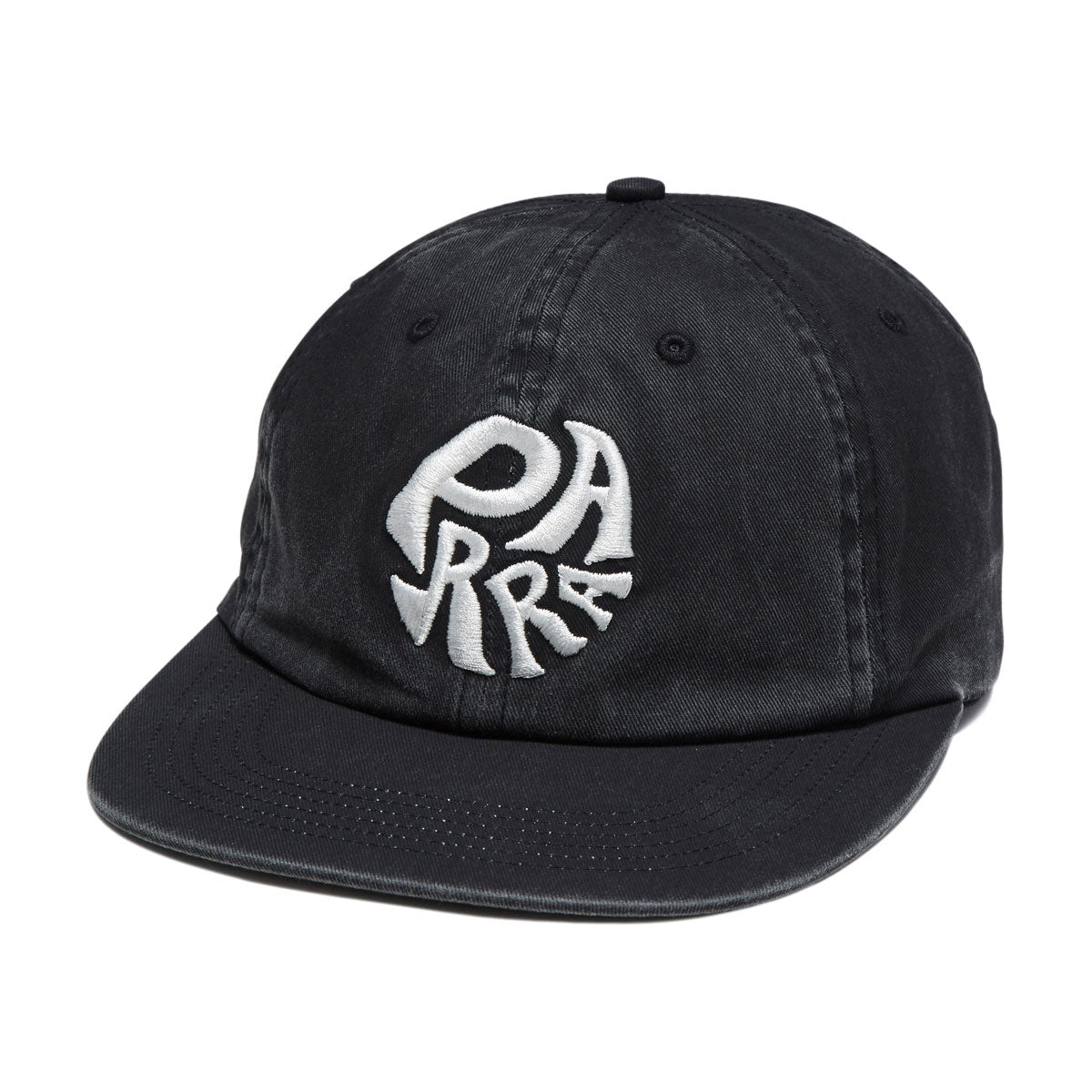 By Parra 1976 Logo 6 Panel Hat - Black image 1
