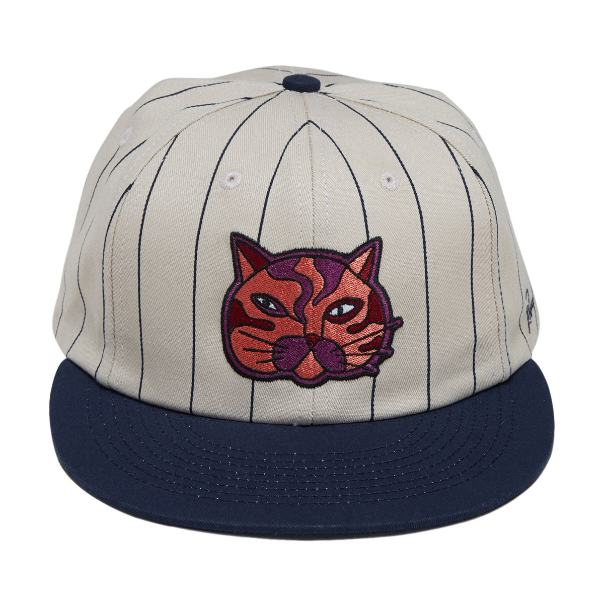 By Parra Earl Face 6 Panel Hat - Blue image 5
