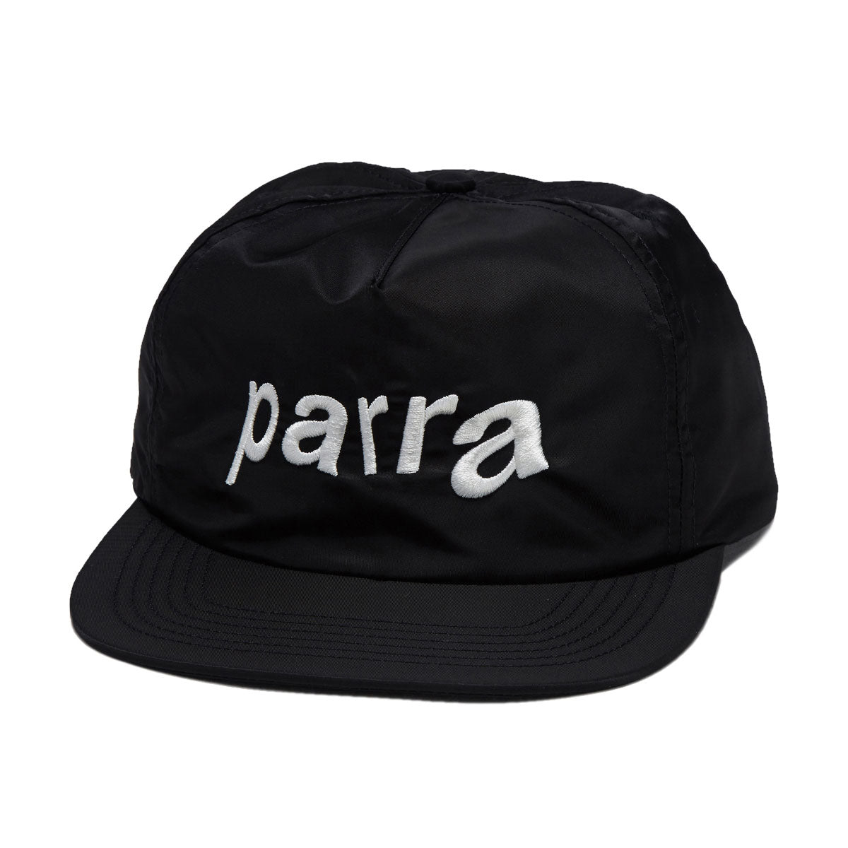 By Parra Distorted 90s Memory 6 Panel Hat - Black image 1