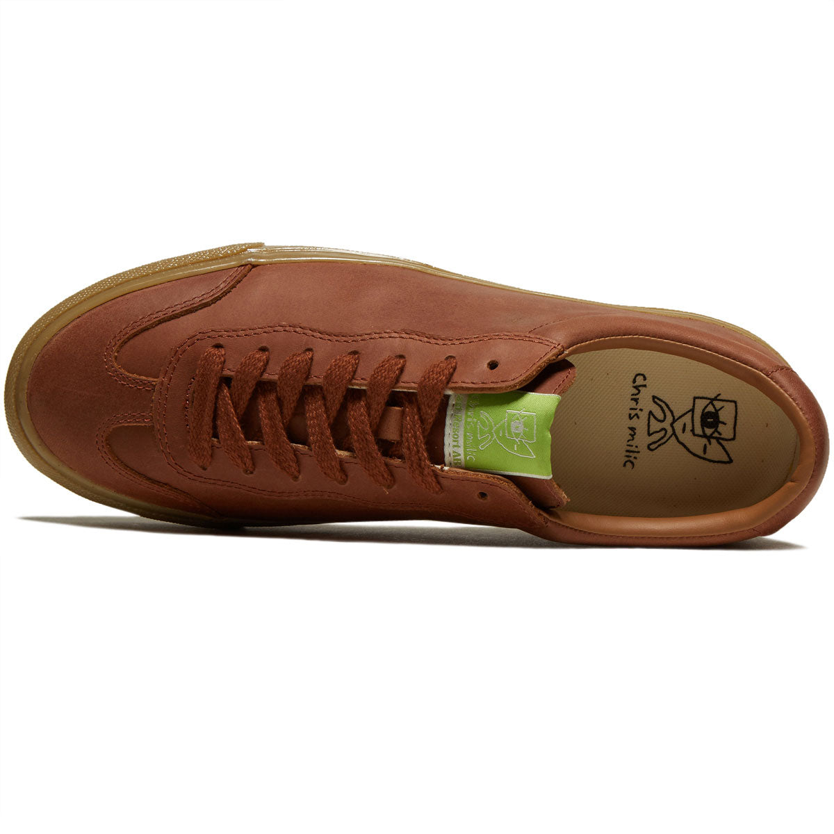 Last Resort AB VM004 Milic Leather Shoes - Brown/Gum image 3