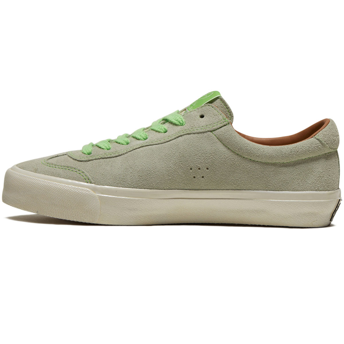 Last Resort AB VM004 Milic Suede Shoes - Green Tint/White image 2