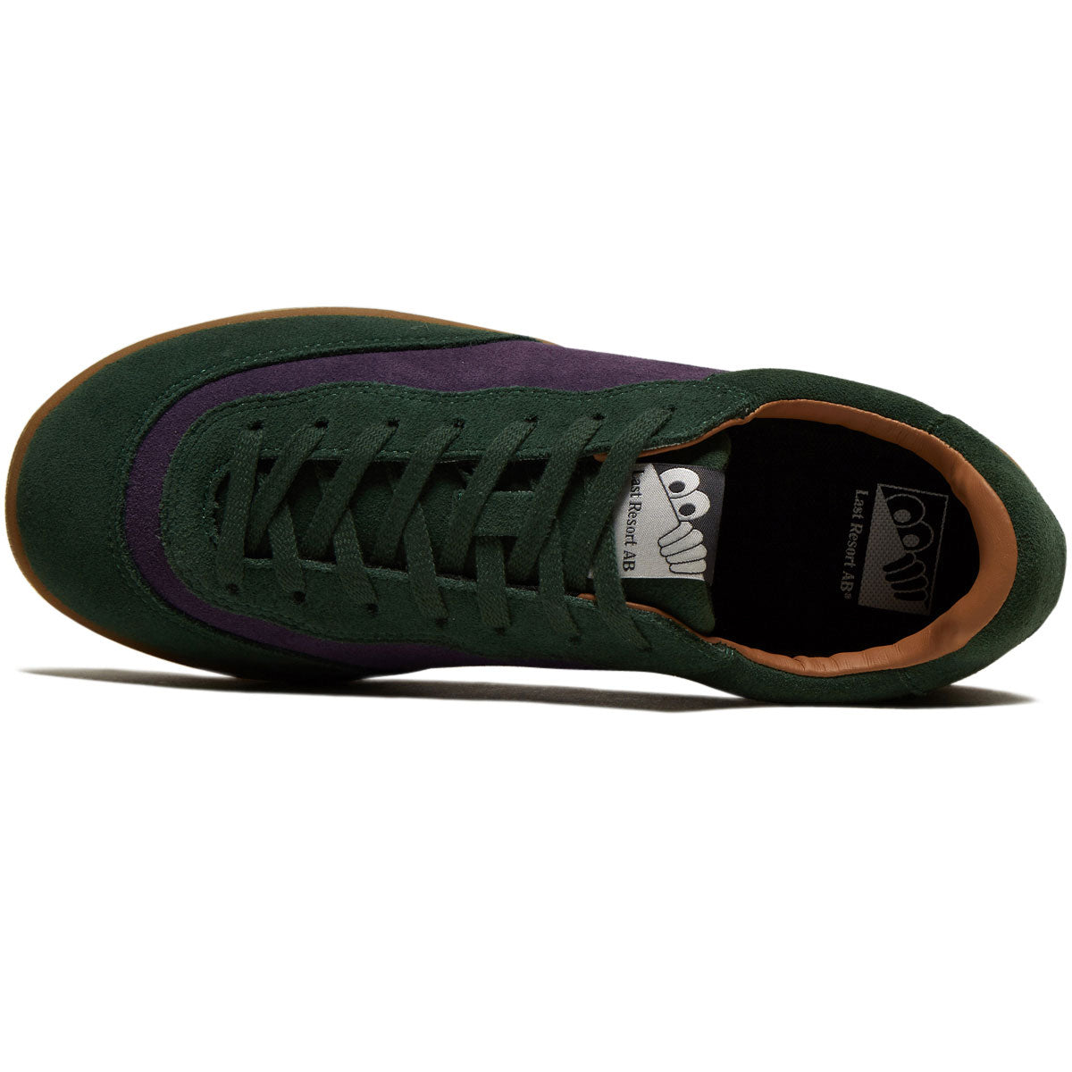 Last Resort AB CM001 Suede Shoes - Elm Green/Loganberry/Gum image 3