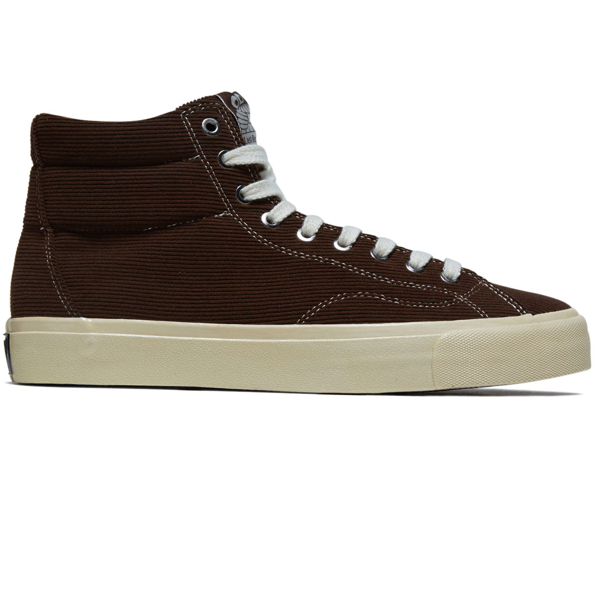 Last Resort AB VM003 Cord Hi Shoes - Dark Brown/White image 1