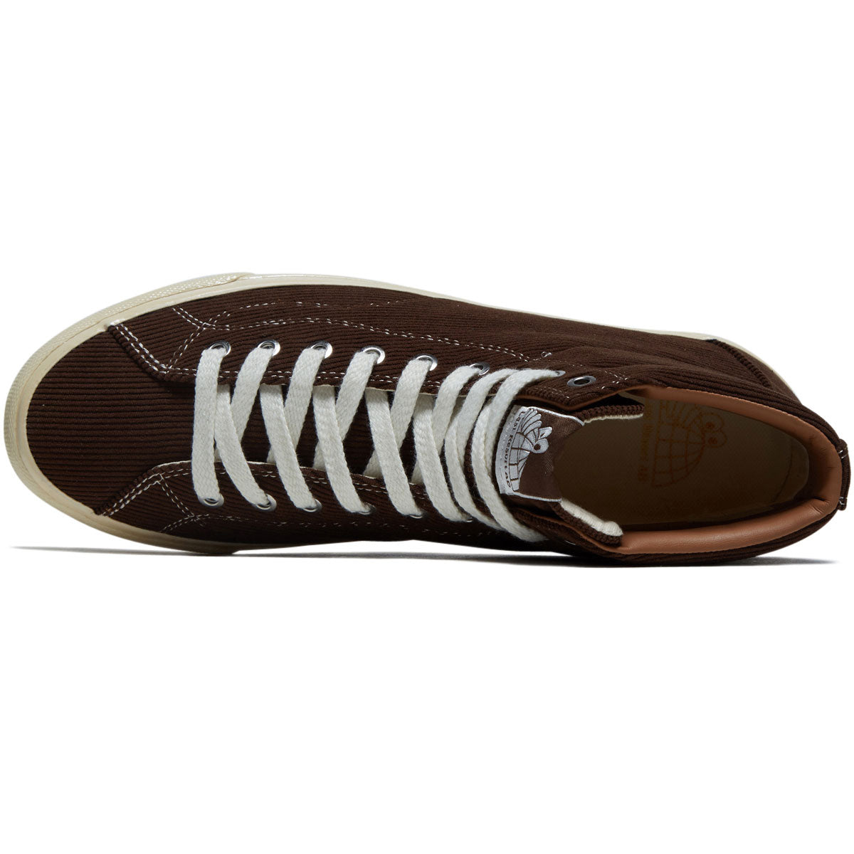 Last Resort AB VM003 Cord Hi Shoes - Dark Brown/White image 3