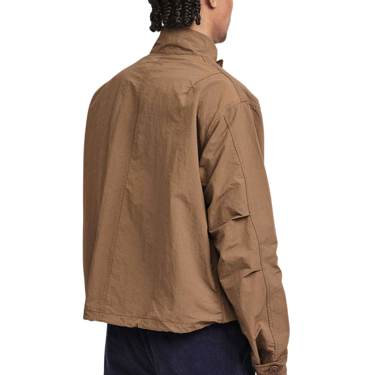 Last Resort AB Cropped Parka Jacket - Brown Khaki image 2