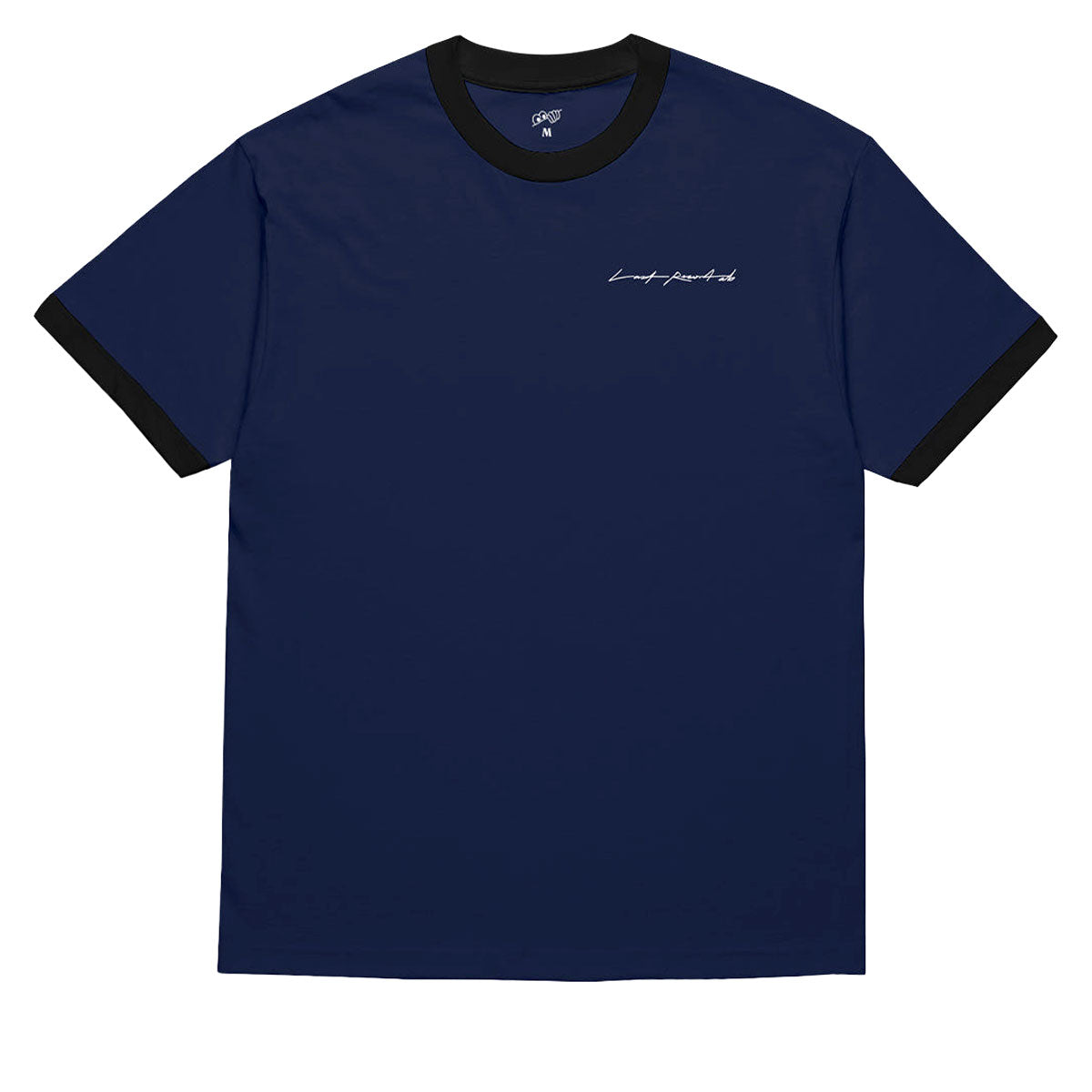 Last Resort AB Signature Ringer T-Shirt - Dark Navy image 1